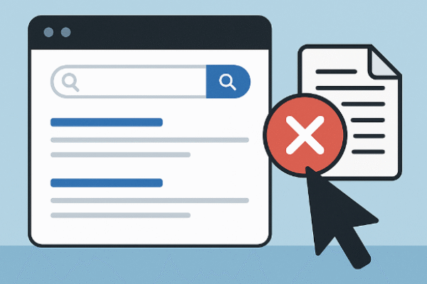How To Remove Pages From Search