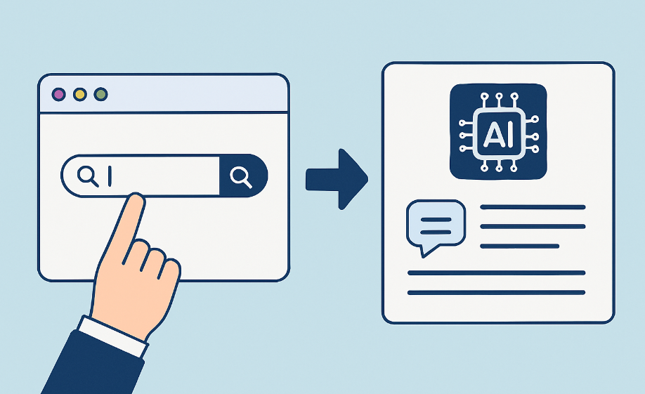 Shift from Search Engines to AI-Powered Answer Engines
